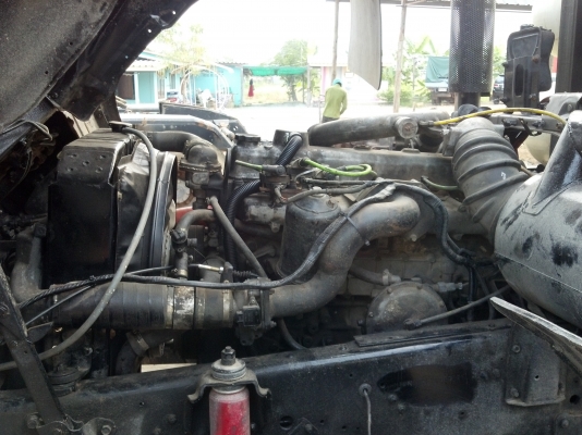 ต้องการขาย หัวลาก 10 ล้อ FUSO ยูโร1 เครื่อง 6D16 เทอร์โบ อินเตอร์คูลเลอร์ ติดแก๊ส 8 ถัง