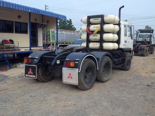 ต้องการขาย หัวลาก 10 ล้อ FUSO ยูโร1 เครื่อง 6D16 เทอร์โบ อินเตอร์คูลเลอร์ ติดแก๊ส 8 ถัง