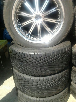 ขายแม็ก20 พร้อมยาง265/50/20 ปี4909 MARADER   1  ชุด