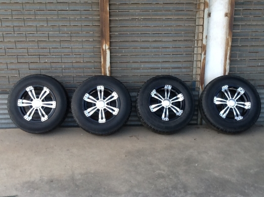 ขายแม็กขอบ15 6รู พร้อมยาง