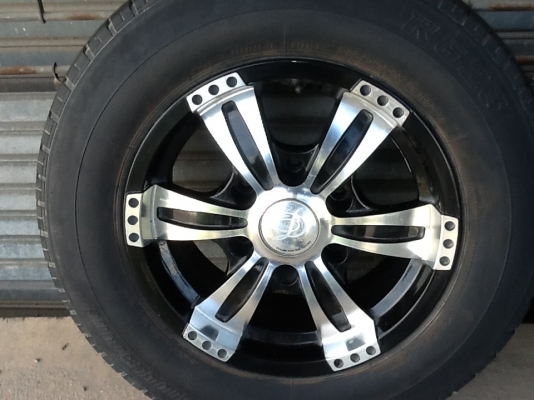 ขายแม็กขอบ15 6รู พร้อมยาง