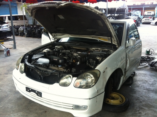 ขายหัวตัด พร้อมเครื่องยนต์ TOYOTA ARISTO (จัดส่งฟรีทั่วประเทศ)2JZ-FE VVTI  พาร์ทแท้นำเข้าจากญี่ปุ่น!!!!