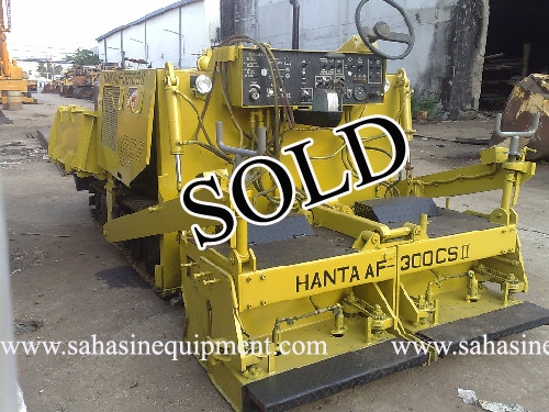 รถปูยาง  AF300WHS บจก.สหสินอีควิปเม้นท์ โทร.081-5851880, 02-5168100-1 www.sahasinequipment.com