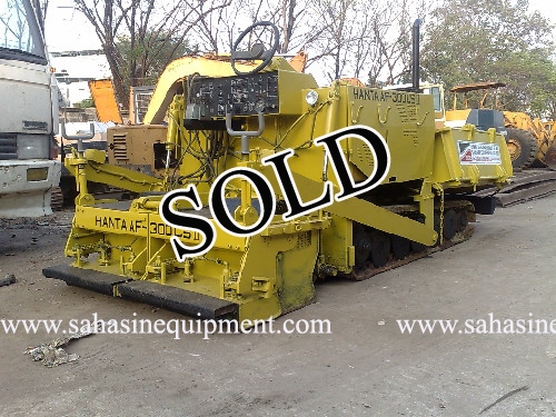 รถปูยาง  AF300WHS บจก.สหสินอีควิปเม้นท์ โทร.081-5851880, 02-5168100-1 www.sahasinequipment.com