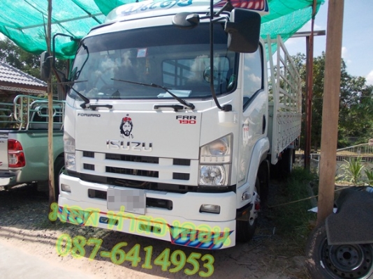 ISUZU FRR 190แรง ปี54 ยาว5เมตร50 สภาพ98\% รถซื้อมาจอด ไม่ค่อยได้ใช้งาน แต่งความเทห์เกือบ3แสนให้เรียบร้อย