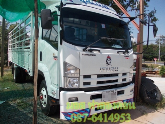 ISUZU FRR 190แรง ปี54 ยาว5เมตร50 สภาพ98\% รถซื้อมาจอด ไม่ค่อยได้ใช้งาน แต่งความเทห์เกือบ3แสนให้เรียบร้อย