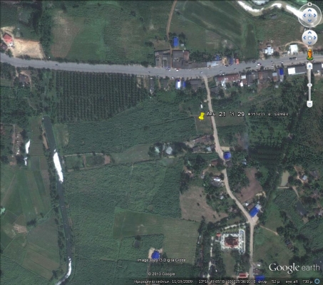 ขายถูก ถึงวันที่  11 พค 56 นี้ ที่ดินเนื้อที่ 21 ไร่ 29 ตารางวา อยู่ห่างจากตลาด อ.บ่อทอง เพียง 800 ม.