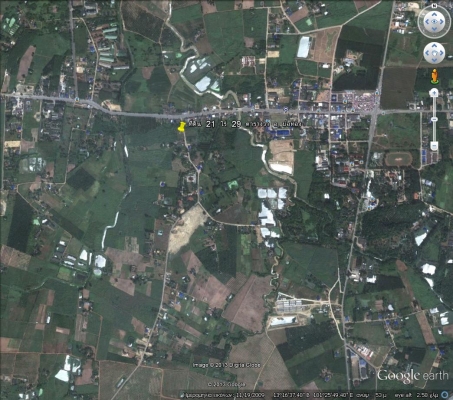 ขายถูก ถึงวันที่  11 พค 56 นี้ ที่ดินเนื้อที่ 21 ไร่ 29 ตารางวา อยู่ห่างจากตลาด อ.บ่อทอง เพียง 800 ม.