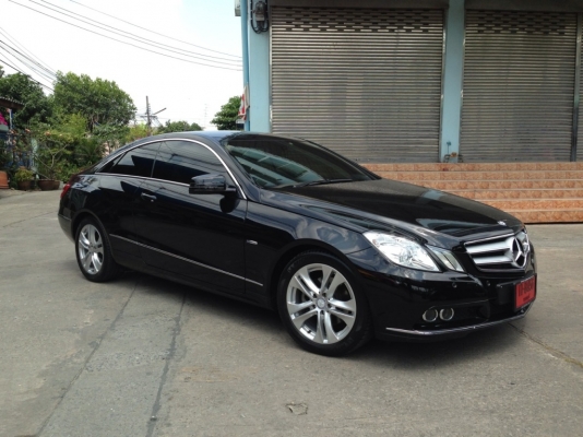 ขาย E-200 Coupe รถปี 2011 สีดำ