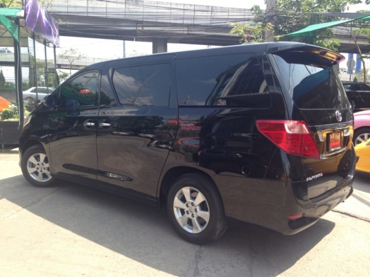 ขายถูกที่สุดในตลาด toyota alphard 2.4V ปี 2011 สีดำ