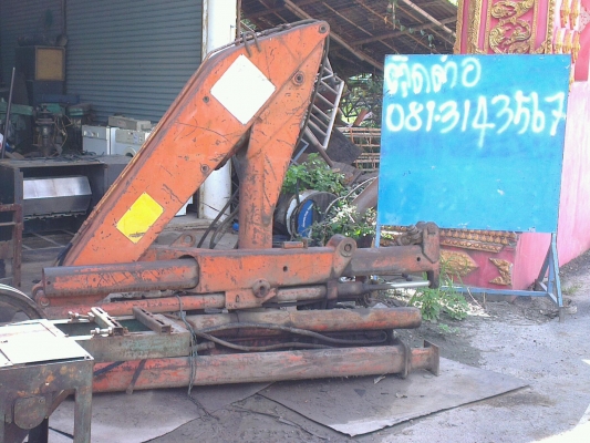 ขายเฮี้ยบ ยี่ห้อ HIAB 3 ตัน 2 ชัก สภาพสวย พร้อมใช้งาน ราคาถูก นครปฐม