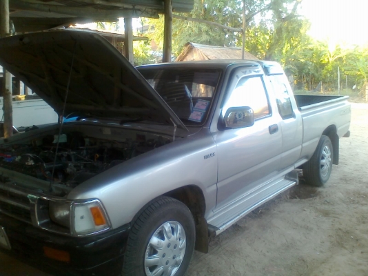 รถกระบะโตโยต้า แคป เครื่อง2500ปี่2535 พวงมาลัย ธรรมดากระบะแอ์โร่รายเนอร์ รถพร้อมใช้แอร์เย็น