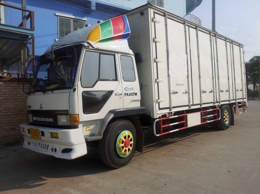 ขาย 6 ล้อตู้ 10 บาน MITSU. FUSO FK457M ยูโร2 ปี 47