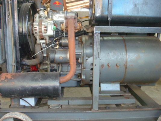 เครื่องปั่นไฟ 5 KVA 220v. เครื่องดีเซล สองสูบ 0833554933