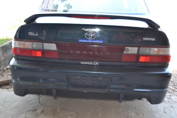 ขายรถเก๋ง  โตโยต้า โคโรล่า 1.3 GLI สภาพพร้อมใช้