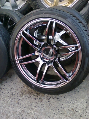 ขายล้อขอบ22 พร้อมยางใหม่ ปี12 0806260417