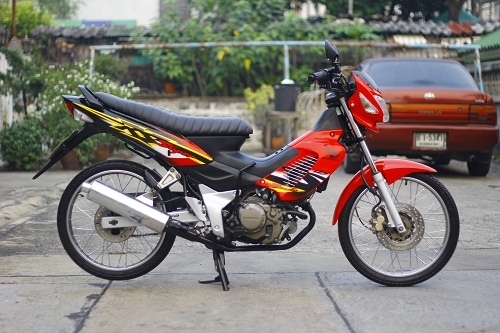 ขาย โซนิค start มือ ไมล์ขาว เดิมๆ สีแดง  รถมือเดียว