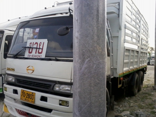 HINO  10 ล้อ  กระบะคอกสูง