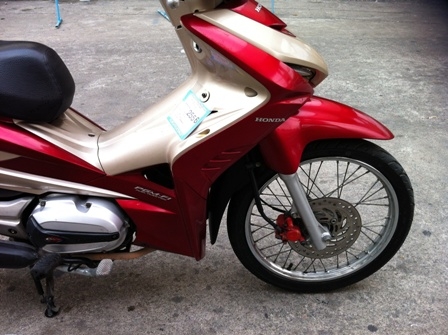 สตาร์ทมือเท้าปกติwAVE 110i ATมือแรกปี53เดิมๆรถ กทม