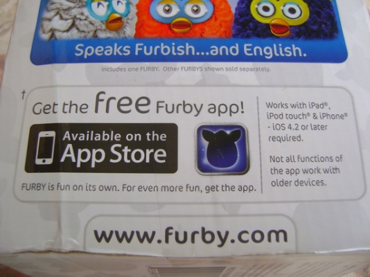 ตุ๊กตา FURBY made in usa.