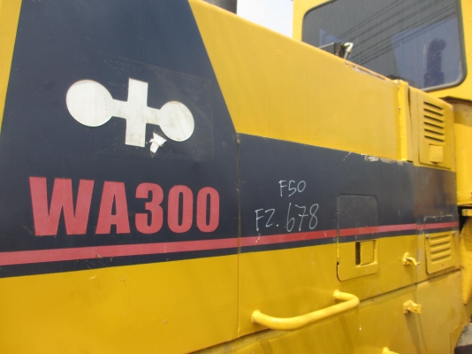 มาแล้ว KOMATSU WA300 -1  คุณภาพเยี่ยม รถนอก ไม่เคยใช้งานในไทย
