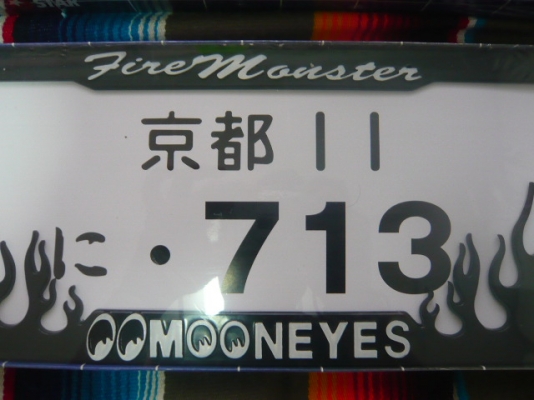 ขายครอบป้ายทะเบียน mooneyes งาน JAPAN ครับ