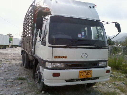 HINO  10 ล้อ กระบะคอกไม้