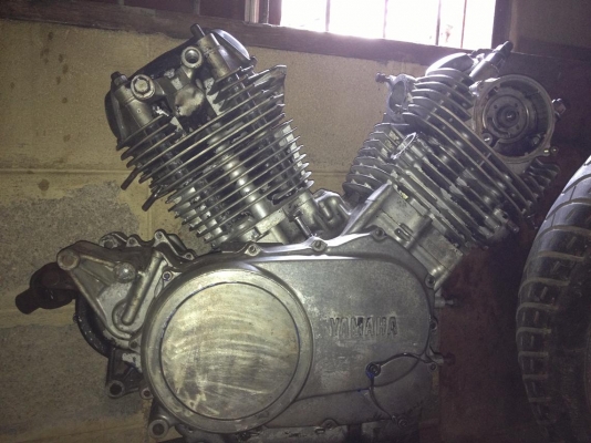 ขาย virago750 ปี 1988 เเต่ง 1100  ไม่แพง