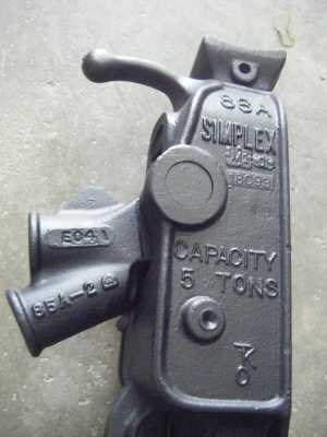 ขาย -แม่แรงเครื่องปั้นจั่นตอกเสาเข็ม SIMPLEX รุ่น86A สินค้าสหรัฐอเมริกา