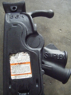 ขาย -แม่แรงเครื่องปั้นจั่นตอกเสาเข็ม SIMPLEX รุ่น86A สินค้าสหรัฐอเมริกา