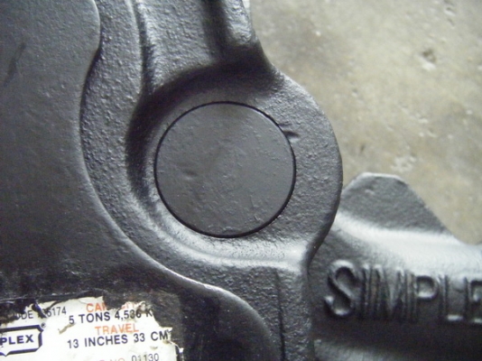 ขาย -แม่แรงเครื่องปั้นจั่นตอกเสาเข็ม SIMPLEX รุ่น86A สินค้าสหรัฐอเมริกา