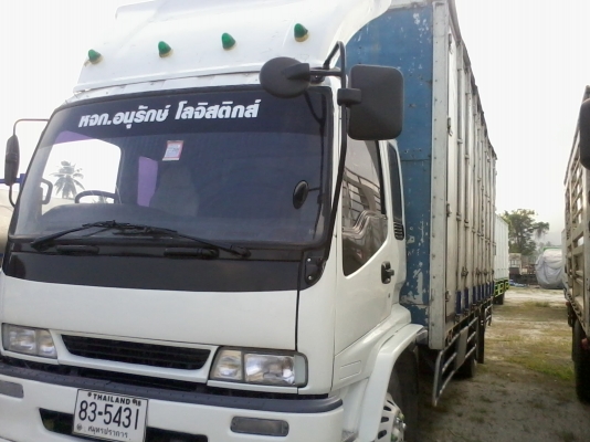 ISUZU  DEGA  6 ล้อ ตู้บรรทุก  10  บาน  ยาว  7.20  เมตร