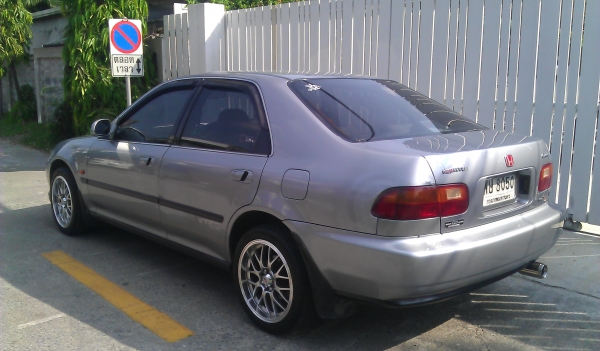 ขายซีวิค95 หัวฉีดติดแก๊สแม็ก16ดิสเบรคสี่ล้อ