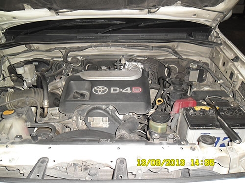 ขาย vigo 4 ประตูปี 09 สีขาว รุ่นตัว J  495,000บาท