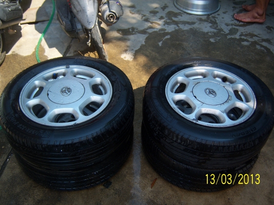 ขายแม็กพร้อมยาง ขอบ 14  4รู100