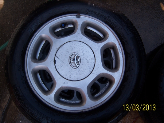 ขายแม็กพร้อมยาง ขอบ 14  4รู100