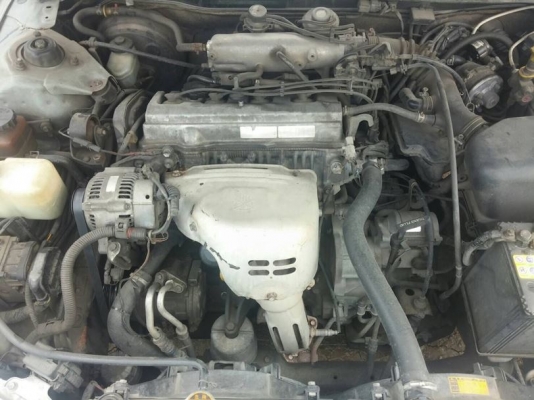 toyota camry ตัวท๊อป สีบรอนฟ้า