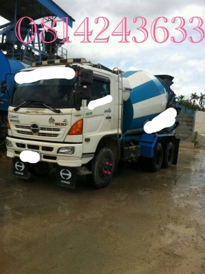 ขายรถโม้ปูน  10 ล้อ ฮีโน 330 ปี 55 รถสวยวิ่งน้อย สวยมาก ราคา. คันละ 1950000 บวกแวส นอก.