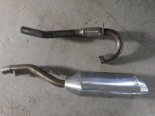 ท่อแลสเสียงแน่นดุ klx140/150มือสอง