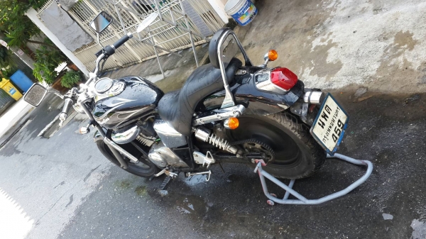 ขายแลก HONDA PHANTOM 150 ทำใหม่ทั้งคัน ลายไฟดำ ตัวสุดท้าย