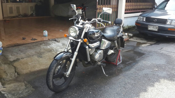 ขายแลก HONDA PHANTOM 150 ทำใหม่ทั้งคัน ลายไฟดำ ตัวสุดท้าย