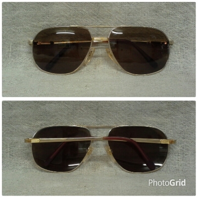 แว่นตาฝรั่งเศสเทพบุตรสุดหล่อ  ALAIN DELON made in France 20KGP  เวรี่บิ๊กไซซ์!