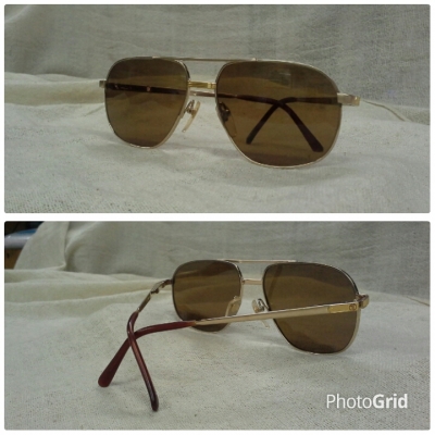 แว่นตาฝรั่งเศสเทพบุตรสุดหล่อ  ALAIN DELON made in France 20KGP  เวรี่บิ๊กไซซ์!