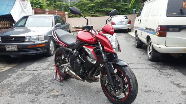 ถูกกว่านี้มีอีกไหม KAWASAKI ER6N ไม่เคยมีอุบัติเหตุ