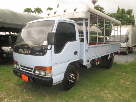 ISUZU NKR 58LX5 หัวการ์ตูน รถออกห้างมือเดียว ยาว 4.30เมตร
