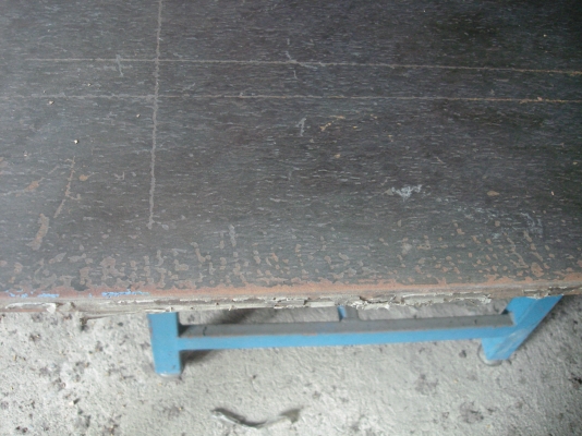 *ขายหมดแล้ว แล้ว *โต๊ะช่าง พื้นโต๊ะปูด้วยเหล็กหนา 15 มม. ( ENGINEERING TABLE )  ขนาด ย2000 x ก1000x ส800 มม.