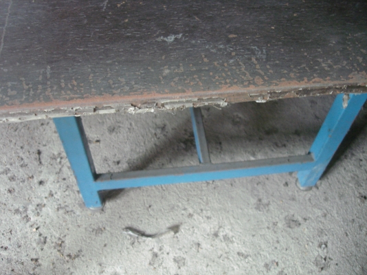 *ขายหมดแล้ว แล้ว *โต๊ะช่าง พื้นโต๊ะปูด้วยเหล็กหนา 15 มม. ( ENGINEERING TABLE )  ขนาด ย2000 x ก1000x ส800 มม.