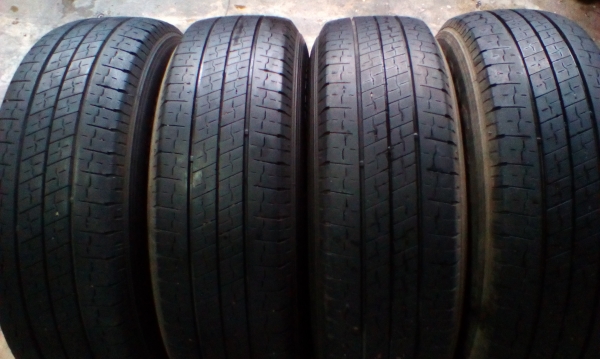 กะทะ15/5-114 พร้อมยาง215/70/15ปี5010 ชุด3700บ โตต้าไมตี้ วีโก้ มิตซูไทรทรัล