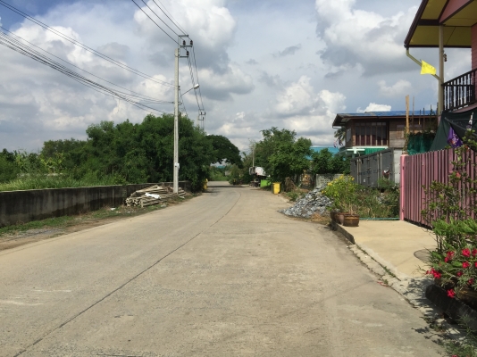 ที่ดินเปล่า 162 ตรว.ติดคลองมีถนนตัดผ่าน เข้าออกสะดวก เจ้าของขายเอง