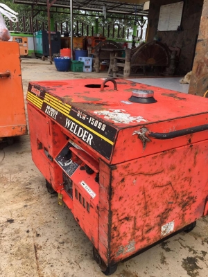 เครื่องเชื่อมภาคสนามพร้อมเครื่องปั้นไฟ DENYO BLW-150SS เครื่องยนต์ ดีเซล พร้อมใช้งาน สนใจโทร. 0818481185 0914902228